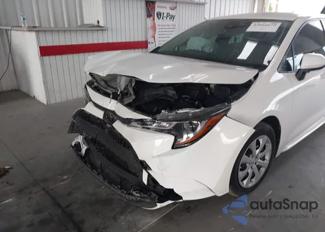 2020 Toyota Corolla Le z USA, uszkodzony, nr VIN JTDEPRAE9LJ028524